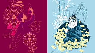 Marie Curie and Ada Lovelace t-shirts: Put some lady science heroes on your chest